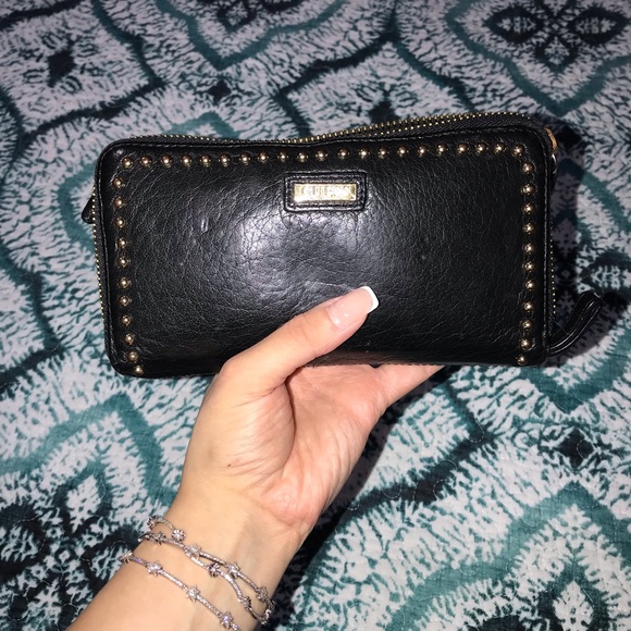 Authentic leather black GUESS ❓ Wallet - Picture 10 of 12